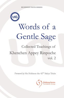 Words of a Gentle Sage : Collected Teachings of Khenchen Appey Rinpoche Volume 2