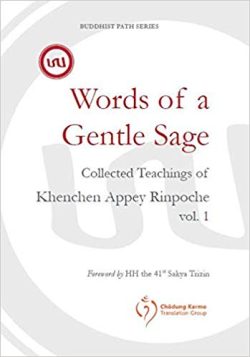 Words of a Gentle Sage : Collected Teachings of Khenchen Appey Rinpoche Volume 1
