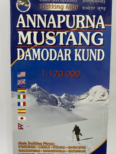 Annapurna Mustang Damodar Kund Scale 1:170000