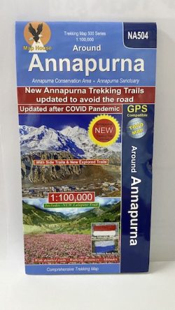 Around Annapurna | Annapurna Conservation Area | Annapurna Sanctuary  ( NA 504 ) Scale 1: 100000