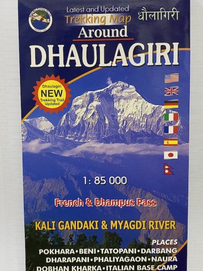 Around Dhaulagiri Scale 1: 85000