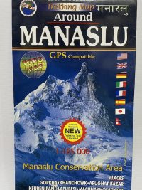 Around Manaslu Scale 1: 125000