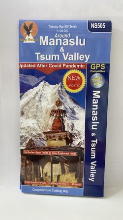 Around Manaslu and Tsum Valley ( NS 505 ) Scale 1: 125000