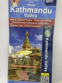 Around Kathmandu Valley ( NR 751 ) Scale 1: 60000