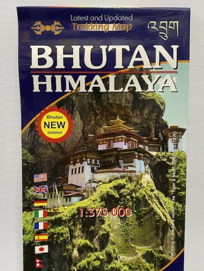 Bhutan Himalaya Scale 1: 375000