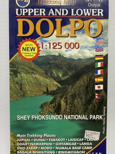 Upper And Lower Dolpo Scale 1:125000
