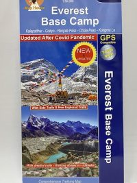 Everest Base Camp | Kalapatthar | Gokyo | Renjola Pass | Chola Pass | Kongma La ( NE 501 ) Scale 1: 50000