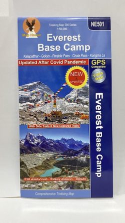Everest Base Camp | Kalapatthar | Gokyo | Renjola Pass | Chola Pass | Kongma La ( NE 501 ) Scale 1: 50000