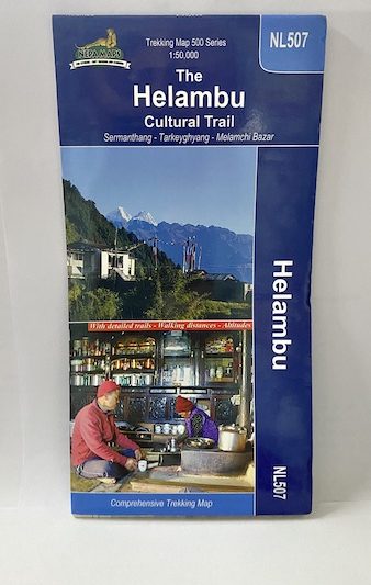 The Helambu Cultural Trial | Sermanthang | Tarkeyghyang | Melamchi Bazar ( NL 507 ) Scale 1: 50000