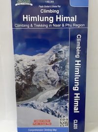 Climbing Himlung Himal | Climbing And Trekking  in Naar and Phu Region ( CL 820 ) Scale 1: 60000
