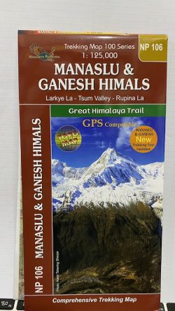 Manaslu and Ganesh Himal GHT Map