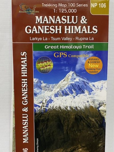 Manaslu and Ganesh Himal GHT Map