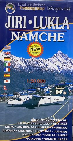 Jiri Lukla Namche Scale 1: 50000