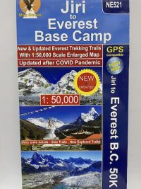 Jiri To Everest Base Camp  ( NE 521 ) Scale 1: 50000