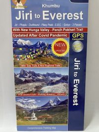 Jiri To Everest | Jiri | Phaplu | Dudhkund | Pikey Peak | Everest Base Camp | Gokyo | 3 Passes ( NE 508 ) Scale 1: 100000