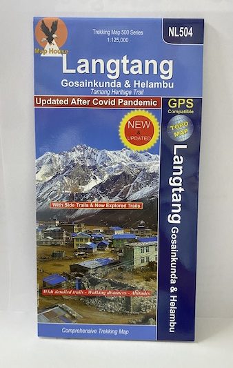 Langtang Gosainkunda and Helambu | Tamang Heritage Trial ( NL 504 ) Scale 1: 125000