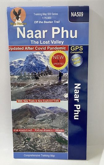 Naar Phu: The Lost Valley ( Off the Beaten Trial ) ( NA 509 ) Scale 1: 75000