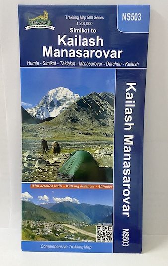 Simikot To Kailash Manasarovar | Humla | Simikot | Taklakot | Manasarovar | Darchen | Kailash ( NS 503 ) Scale 1: 200000