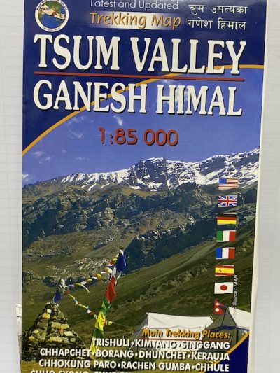 Ganesh Himal Tsum Valley Scale 1: 85000