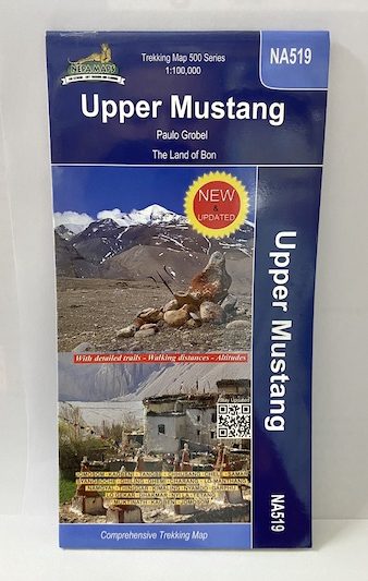 Upper Mustang | Paulo Grobel | The Land Of Bon ( NA 519 ) Scale 1: 100000
