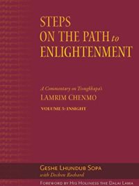 Steps On The Path To Enlightenment : A Commentary On Tsonkhapa's Lamrim Chenmo Volume 5  (Insight )