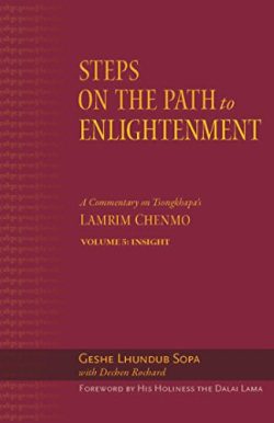 Steps On The Path To Enlightenment : A Commentary On Tsonkhapa's Lamrim Chenmo Volume 5  (Insight )