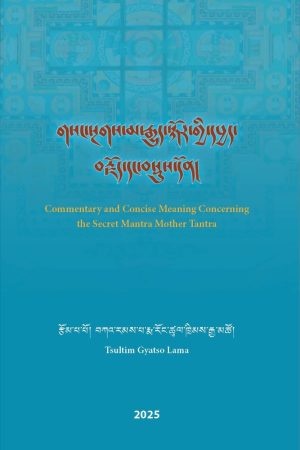 Commentary and Concise Meaning Concerning the Secret Mantra Mother Tantra